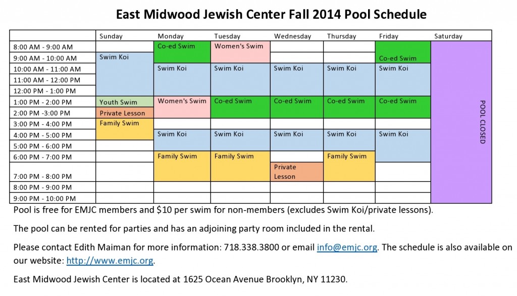 menlo swim schedule